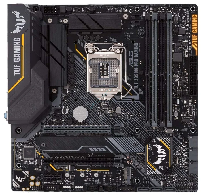 Материнская плата ASUS TUF Z390M-PRO GAMING фото 1 — HTPC-Home.ru