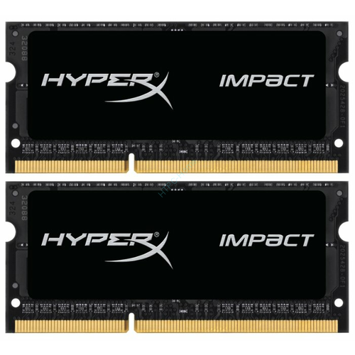 Оперативная память 4Gbx2 KIT HyperX HX316LS9IBK2/8 DDR3 1600 SODIMM фото 1 — HTPC-Home.ru