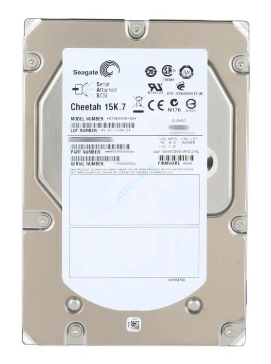 Жесткий диск 600Gb Seagate Cheetah 15K.7 ST3600057SS 3.5" 15000rpm 16Mb SAS  фото 1 — HTPC-Home.ru