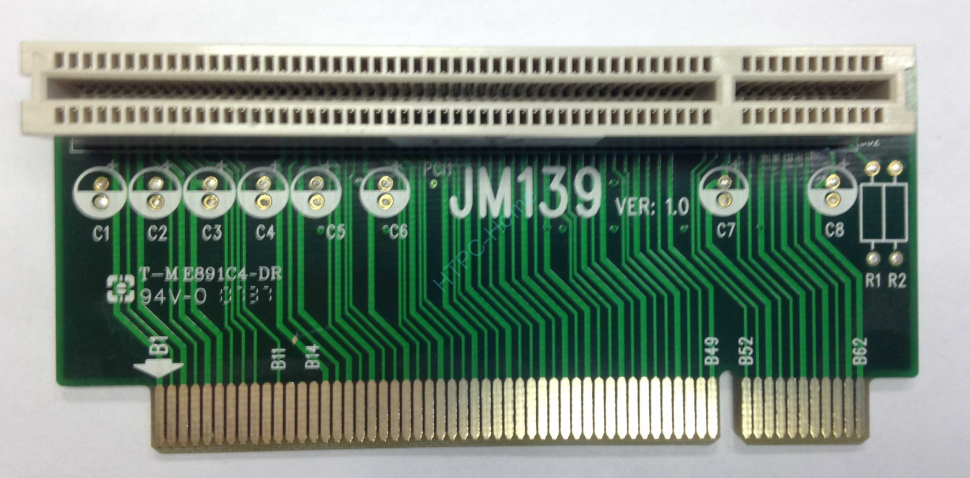 1xPCI JM139 левый фото 1 — HTPC-Home.ru