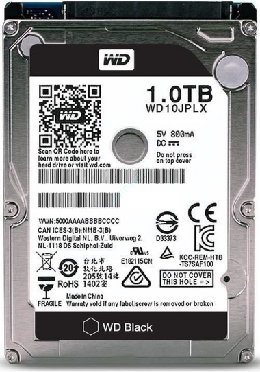 Жесткий диск 1 TB Western Digital WD Black WD10JPLX 2.5&quot; — HTPC-Home.ru