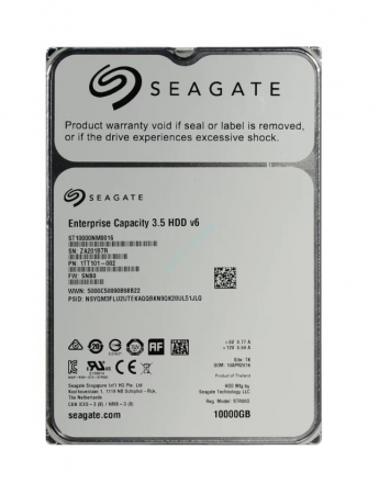 Жёсткий диск 10Tb SATA 6Gb/s Seagate Enterprise Capacity ST10000NM0016 3.5" 7200rpm 256Mb