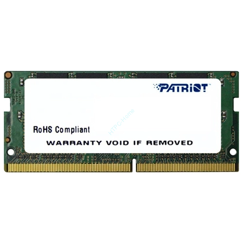 Оперативная память 8Gb Patriot Memory PSD48G240081S DDR4 2400 SODIMM фото 1 — HTPC-Home.ru