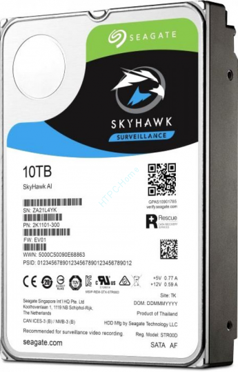 Жесткий диск 10Tb Seagate SkyHawk AI ST10000VE0008