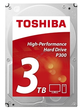 Жесткий диск 3Tb SATA Toshiba P300 HDWD130EZSTA 3.5" 7200rpm 64Mb