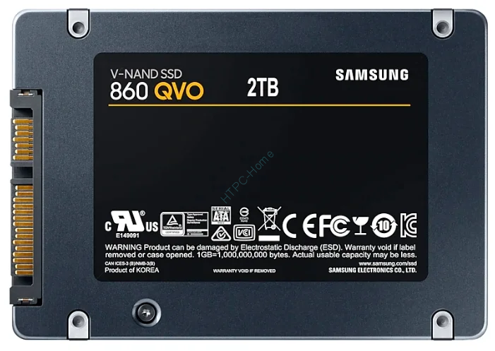 Твердотельный накопитель 2Tb Samsung 860 QVO MZ-76Q2T0BW 2.5 фото 1 — HTPC-Home.ru