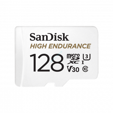 Карта памяти SanDisk® High Endurance microSD™ Class 10 UHS Class 3 V30 128GB MLC + SD adapter — HTPC-Home.ru