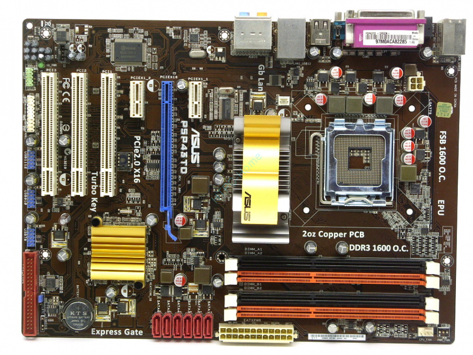 ASUS P5P43TD < P43 > PCI-E+GbLAN SATA ATX 4DDR3 < PC3-10600 >@  фото 1 — HTPC-Home.ru