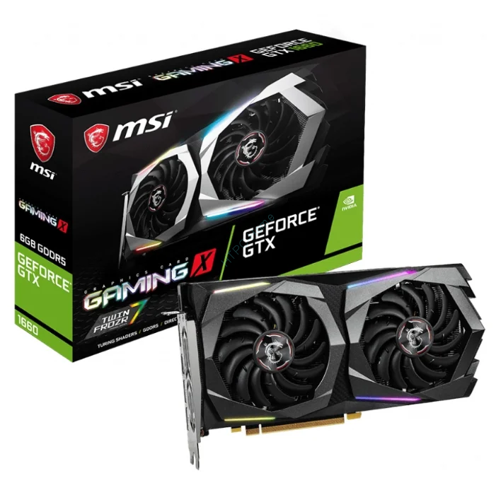 Видеокарта 6Gb MSI nVidia GeForce GTX 1660 Ti GAMING X 6G GDDR6  фото 1 — HTPC-Home.ru
