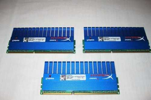 Оперативная память 2Gbx3 Kingston KHX2000C8D3T1FK3/6GX DDR3 2000 DIMM CL8  фото 1 — HTPC-Home.ru