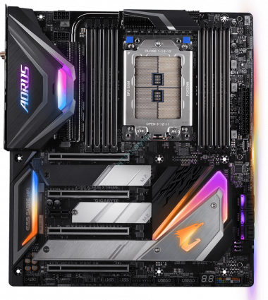 Материнская плата GIGABYTE X399 AORUS EXTRIME  ATX 8DDR4 — HTPC-Home.ru