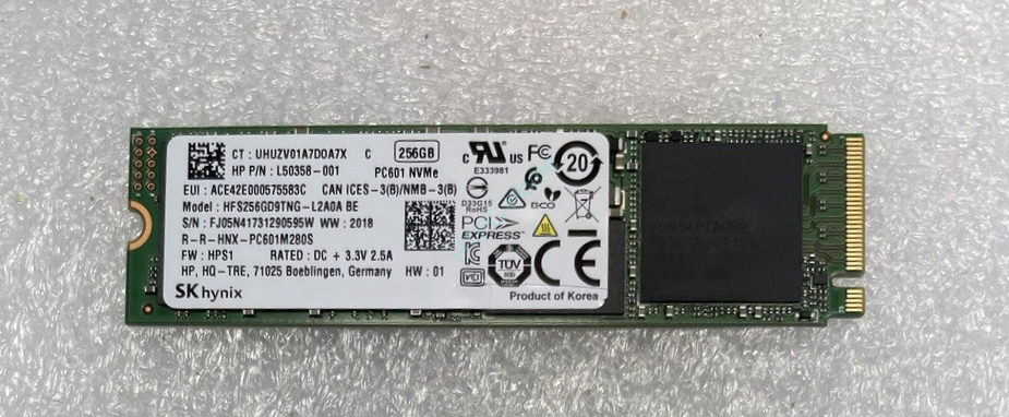 Твердотельный накопитель SK Hynix 256GB SSD BC601 NVMe HFS256GD9TNG-L2A0A фото 1 — HTPC-Home.ru