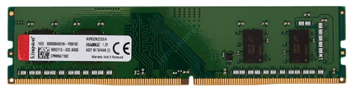 Оперативная память 4Gb Kingston KVR32N22S6/4 DDR4 3200 DIMM CL22 фото 1 — HTPC-Home.ru