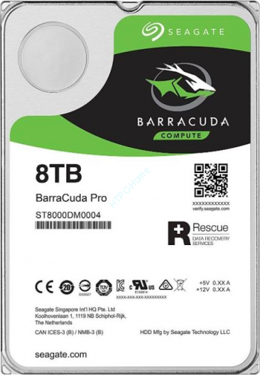 Жесткий диск 8Tb Seagate Barracuda Pro ST8000DM0004 &mdash; HTPC-Home.ru