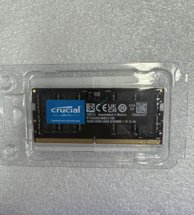 Оперативная память 32GB Crucial CT32G56C46S5 DDR5 5600 SODIMM CL46  — HTPC-Home.ru