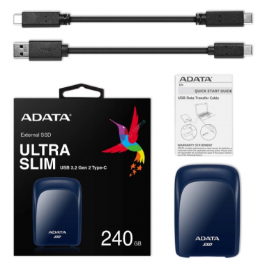 Внешний SSD  240GB ADATA SC680  ASC680-240GU32G2-CBL USB3.2 — HTPC-Home.ru