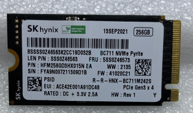 Твердотельный накопитель 256GB SK Hynix HFM256GD3HX015N BC711 NVMe 2242 &mdash; HTPC-Home.ru