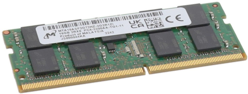 Оперативная память 16Gb Micron MTA18ASF2G72HZ-2G3B1ZI DDR4 2400 SODIMM ECC фото 1 &mdash; HTPC-Home.ru