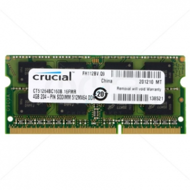 Модуль памяти 4Gb Curcial DDR3L 1600 SODIMM 16chip  — HTPC-Home.ru