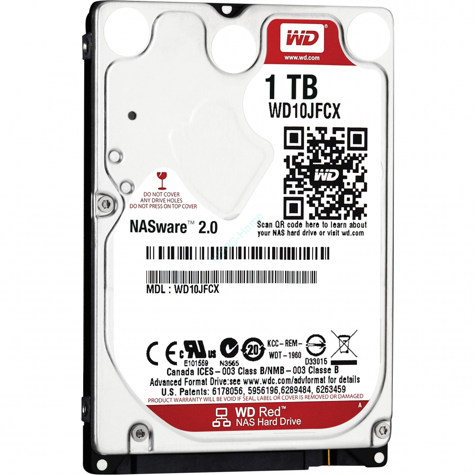 Жесткий диск 1Tb SATA Western Digital Red WD10JFCX 2.5"  фото 1 — HTPC-Home.ru
