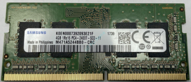 Оперативная память 4Gb Samsung M471A5244BB0-CRC DDR4 2400 SO-DIMM  &mdash; HTPC-Home.ru