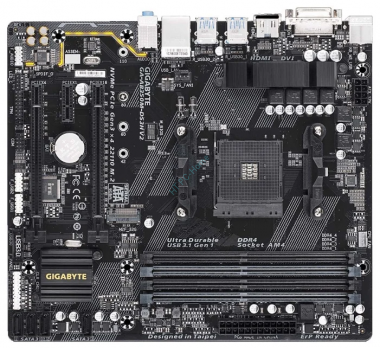 Материнская плата GIGABYTE GA-AB350M-DS3H V2 mATX — HTPC-Home.ru