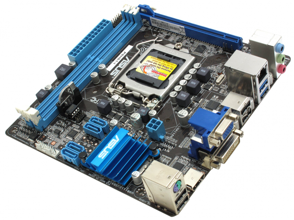 Материнская плата ASUS P8H61-I (OEM) LGA1155  фото 1 — HTPC-Home.ru