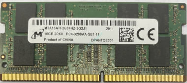 Оперативная память 16Gb Micron MTA16ATF2G64HZ-3G2J1 DDR4 3200 SODIMM  — HTPC-Home.ru