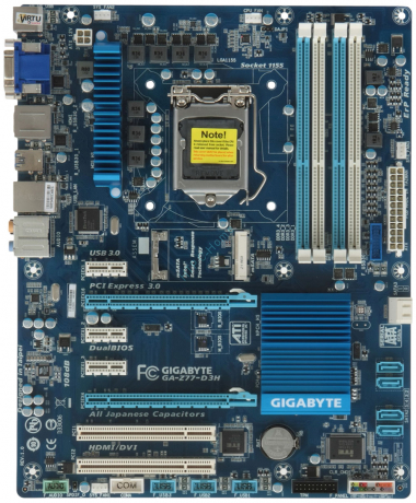 Материнская плата GIGABYTE GA-Z77-D3H OEM LGA1155  — HTPC-Home.ru