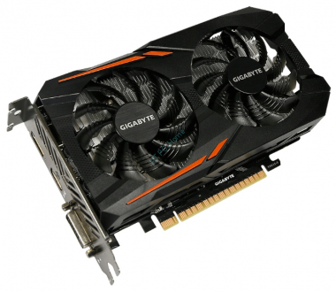 Видеокарта GIGABYTE GeForce® GTX1050Ti 4Gb GV-N105TOC-4GD  — HTPC-Home.ru