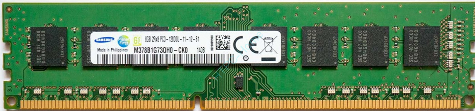 Оперативная память 8Gb Samsung M378B1G73QH0-CK0 DDR3 1600 DIMM фото 1 — HTPC-Home.ru