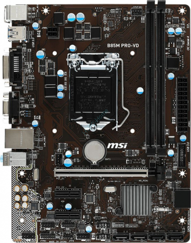 Материнская плата MSI B85M PRO-VD LGA1150 — HTPC-Home.ru
