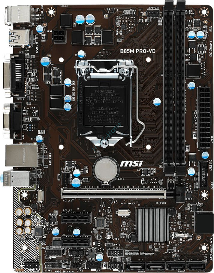 Материнская плата MSI B85M PRO-VD LGA1150 фото 1 — HTPC-Home.ru