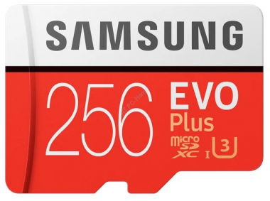 Карта памяти 256Gb MicroSD Samsung EVO Plus Class 10 + адаптер (MB-MC256GA) — HTPC-Home.ru