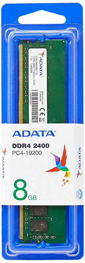 Оперативная память 8GB ADATA AD4U240038G17-S PC4-19200 2400MHz CL17  фото 1 — HTPC-Home.ru