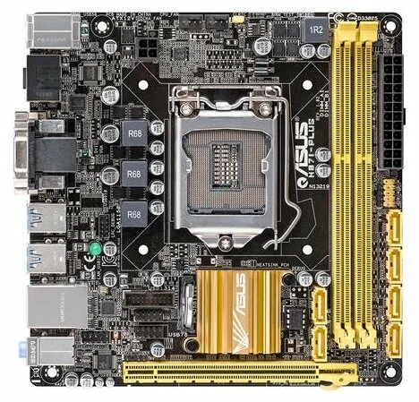 Материнская плата ASUS H87I-PLUS LGA1150 mini-ITX фото 1 — HTPC-Home.ru