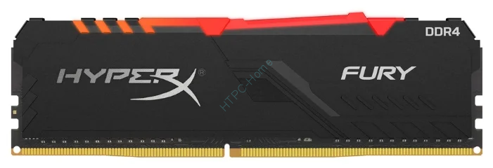 Оперативная память 16Gb HyperX Fury RGB HX426C16FB3A/16 DDR4 2666 DIMM  фото 1 — HTPC-Home.ru