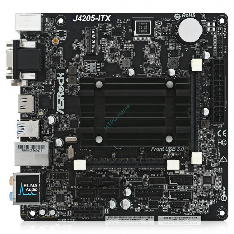 ASRock J4205 ITX Mini ITX 2DDR3 SODIMM