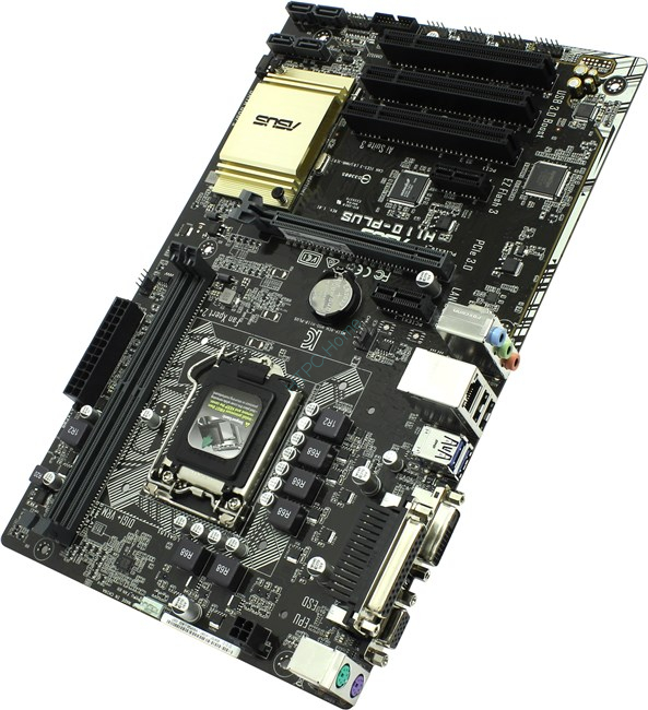 Материнская плата ASUS H110-PLUS (RTL) LGA1151  фото 1 — HTPC-Home.ru