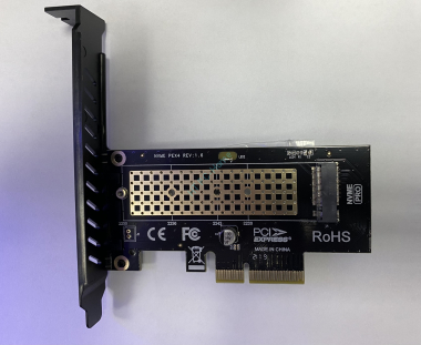 Адаптер-переходник для установки диска SSD M.2 NVMe (M key) в слот PCIe 3.0 X4 X8 X16 — HTPC-Home.ru