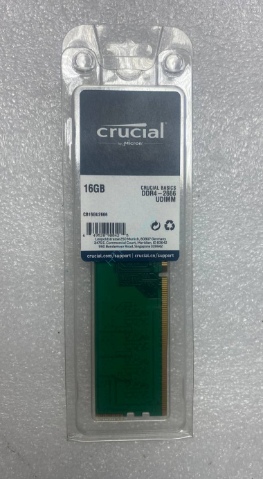 Оперативная память 16Gb Crucial CB16GU2666.C8ET DDR4 2666 DIMM CL19 &mdash; HTPC-Home.ru