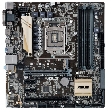 Материнская плата ASUS H170M-PLUS LGA1151  — HTPC-Home.ru