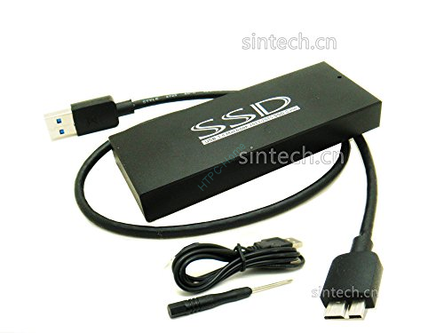 Внешний корпус для SSD Sintech Electronic 2013-2014 Macbook A1465, 1466, A1398, A1502 to USB3.0, Черный (PA-2013-USB3380C) фото 1 — HTPC-Home.ru