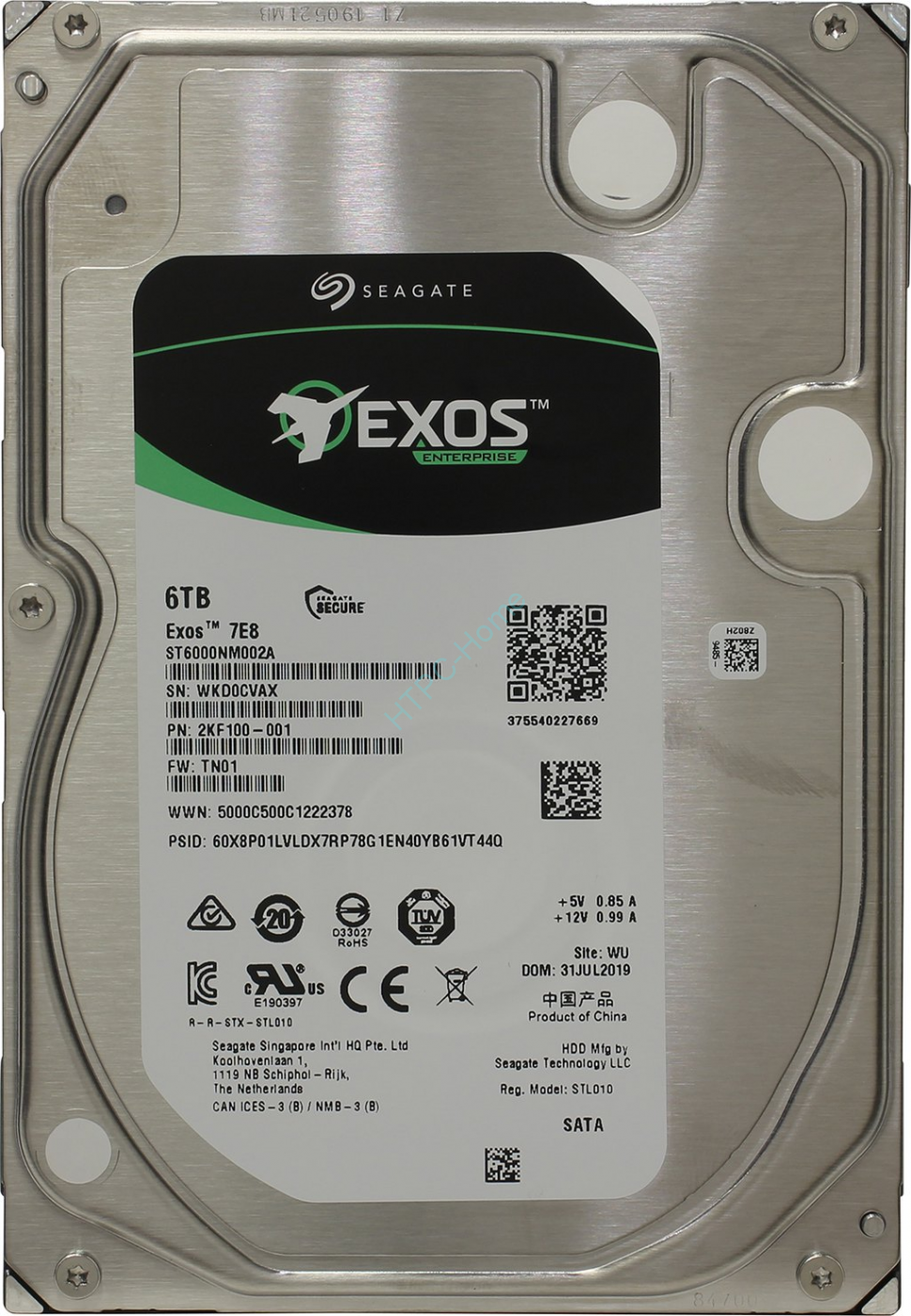 Жесткий диск 6Tb Seagate Exos ST6000NM002A 3.5" 7200rpm, купить по цене ...