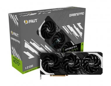 Видеокарта Palit (NED407T019K9-1043A) GeForce RTX 4070 Ti 12Gb GAMINGPRO — HTPC-Home.ru