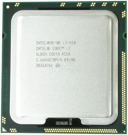 Intel Core i7-920 2.66 GHz / 4core / 1+8Mb / 130W / 4.8 GT / s LGA1366 ...
