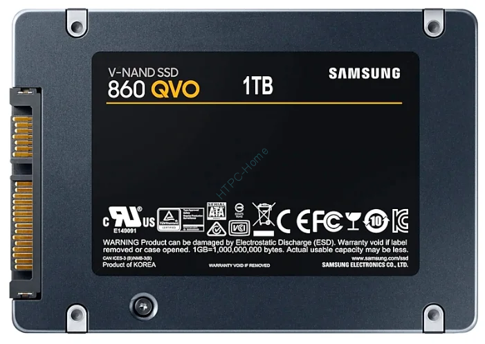 Твердотельный накопитель 1Tb Samsung 860 QVO MZ-76Q1T0BW 2.5 фото 1 — HTPC-Home.ru