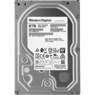 Жесткий диск 8Tb Western Digital Ultrastar DC HA340 WUS721208BLE604 3.5&quot;  — HTPC-Home.ru