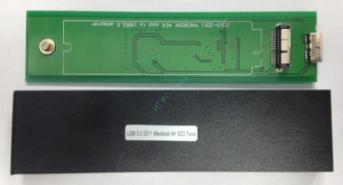 Внешний корпус SSD Sintech Electronic Apple 2011/2010 MacBook Air to USB3.0, Черный (PA-U3MC2011-A) — HTPC-Home.ru