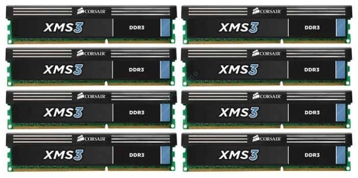 Оперативная память 8x8Gb KIT Corsair CMX64GX3M8A1333C9 DDR3 1333 DIMM фото 1 — HTPC-Home.ru
